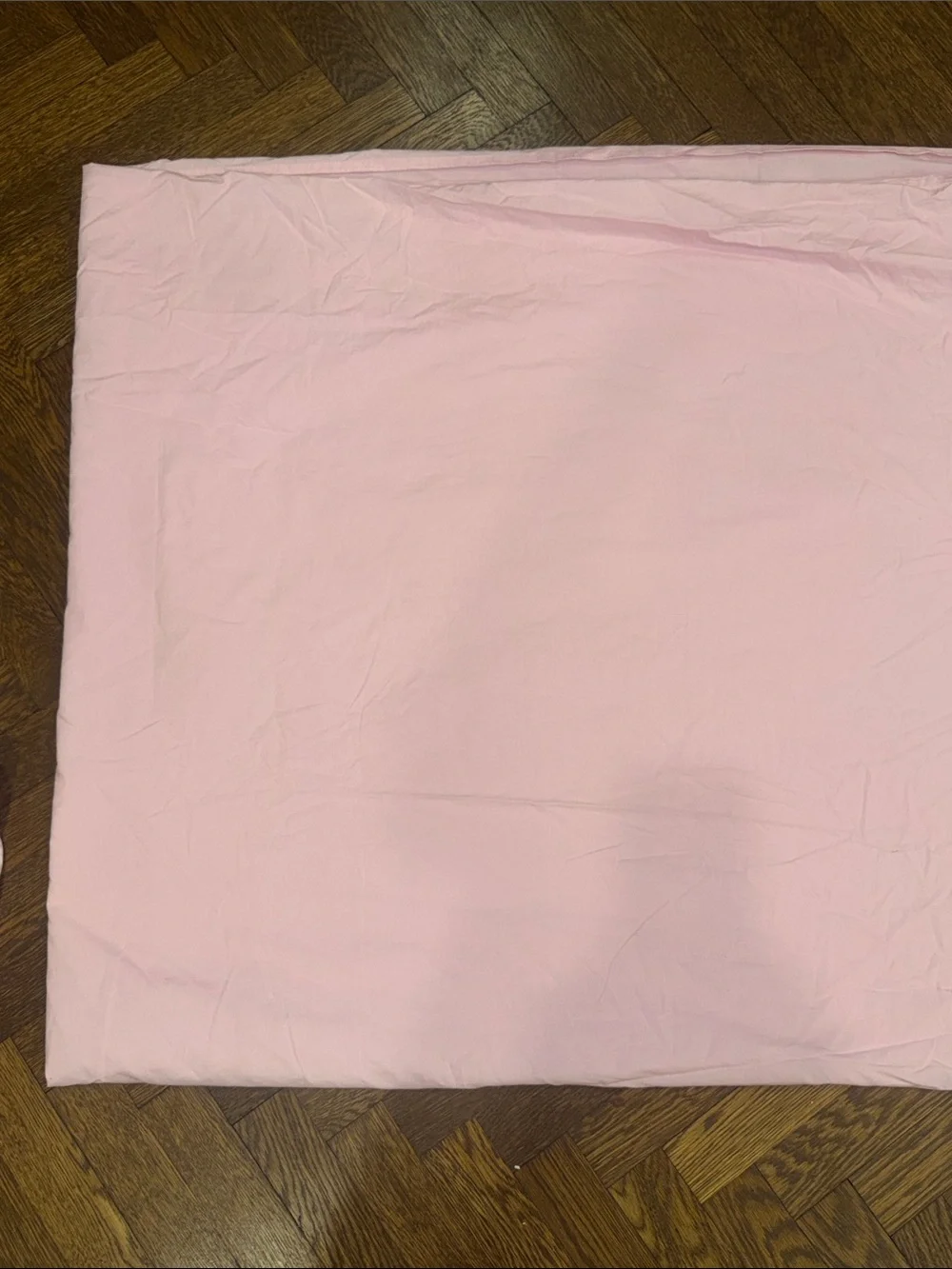 Soft Bubble Gum Pink Solid Cotton Duvet Cover- Minimalist Home Bedding
